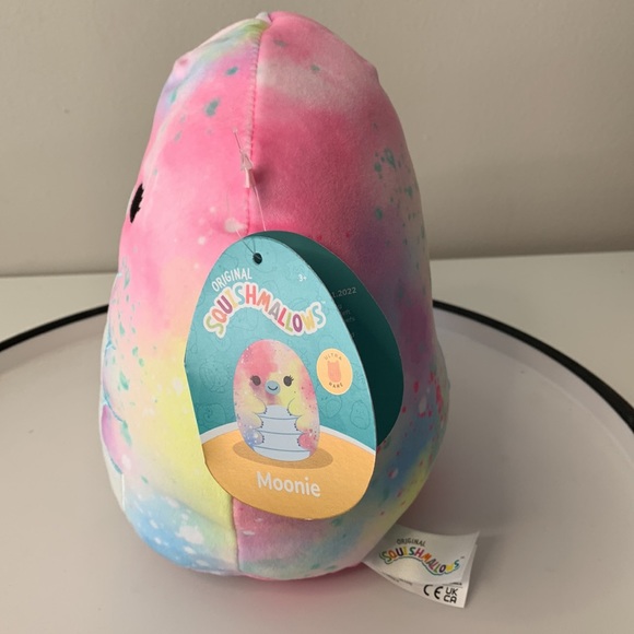 GOLD TAG ULTRA RARE Squishmallow Moonie Water Bear 7” - Picture 4 of 7